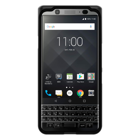 Seidio SURFACE BlackBerry KEYone Case & Metall Ständer - Schwarz