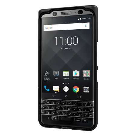 Seidio SURFACE BlackBerry KEYone Case & Metall Ständer - Schwarz