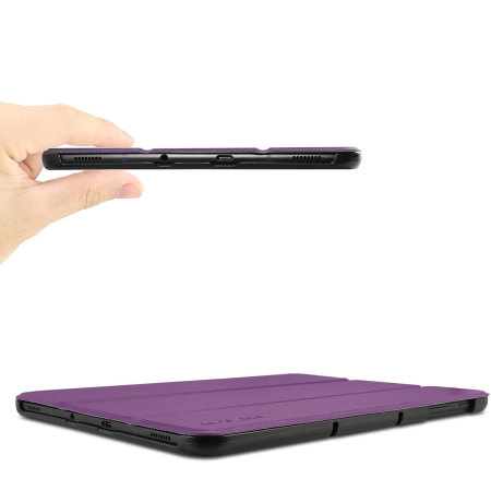 Ultra Slim Samsung Galaxy Tab S3 Book Stand Case - Purple