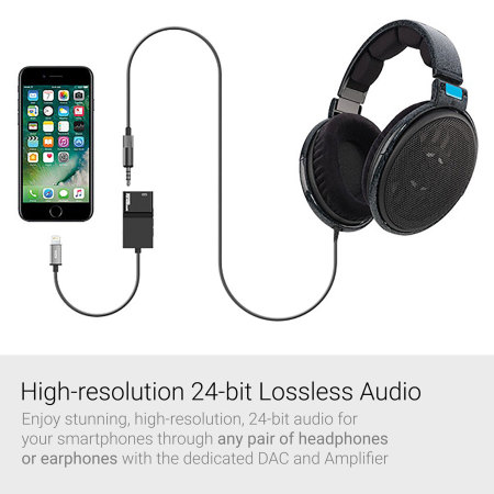 ADVANCED SOUND MFi Accessport Lightning Hi-Res Audio Amplifier