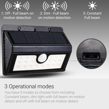 AGL 20 LED PIR Motion Sensor Wireless Solar Security Light Twin