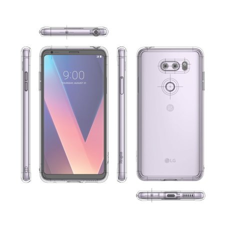 Ringke Fusion LG V30 Case - Clear