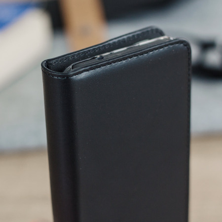 Olixar Genuine Leather LG V30 Executive Wallet Case - Black