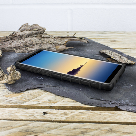 Olixar ArmourDillo Samsung Galaxy Note 8 Protective Deksel - Sort
