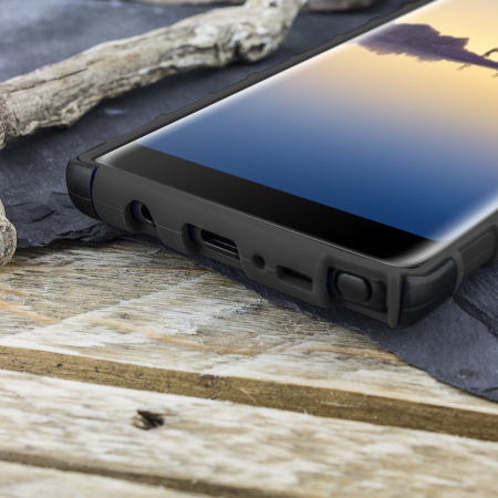 Coque Samsung Galaxy Note 8 Olixar ArmourDillo protectrice – Noire