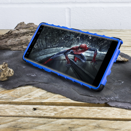 Coque Samsung Galaxy Note 8 Olixar ArmourDillo protectrice – Bleue