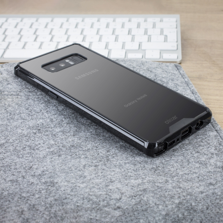 Olixar ExoShield Starke Snap-on Samsung Galaxy Note 8 Hülle - Schwarz