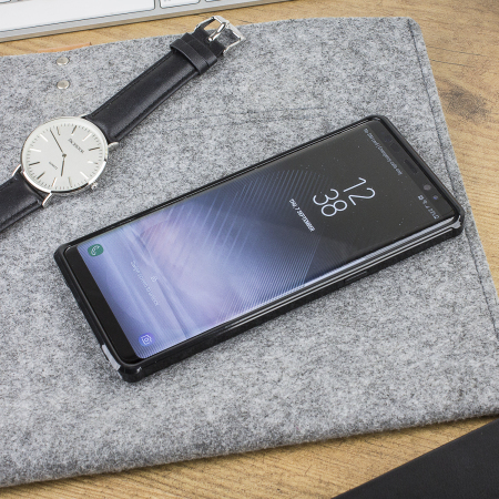 Samsung Galaxy Note 8 Tough Case - Olixar ExoShield ExoShield Black