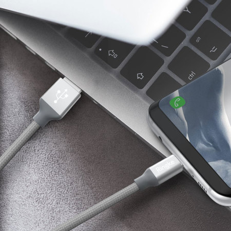 Câble USB-C 3.1 vers USB Rearth Ringke tressé – Charge & Sync – 1M