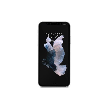 Moshi IonGlass iPhone X Tempered Glass Screen Protector - Black