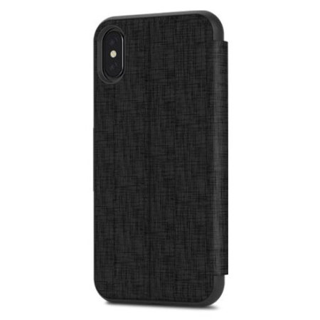 moshi sensecover iphone x smart case - metro black