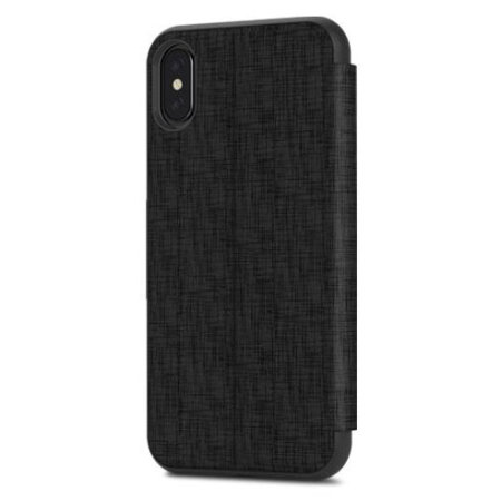 Housse iPhone X  Moshi SenseCover Intelligente – Noire