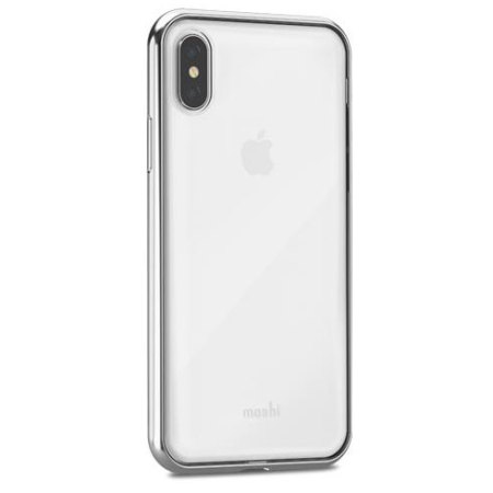 Moshi Vitros iPhone X Schlanke Hülle - Jet Silber