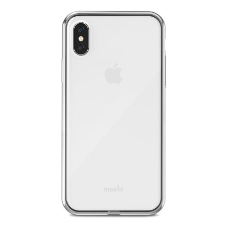 Moshi Vitros iPhone X Slim Case - Jet Silver