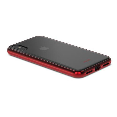 Moshi Vitros iPhone X Slim Skal - Röd