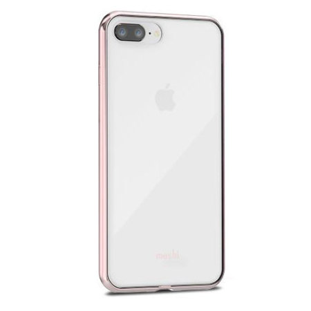 Funda iPhone 8 Plus Moshi Vitros - Oro Rosa