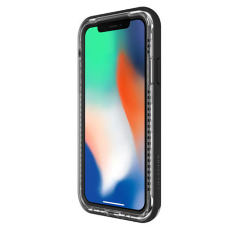 LifeProof NEXT iPhone X Tough Case - Black Crystal