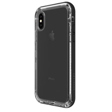 LifeProof NEXT iPhone X Tough Case - Black Crystal