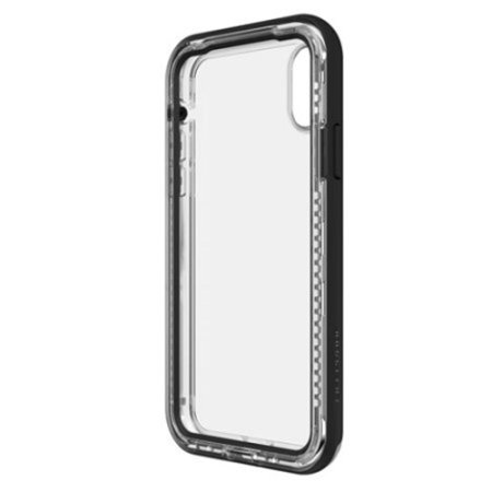 lifeproof next iphone x tough case - black crystal