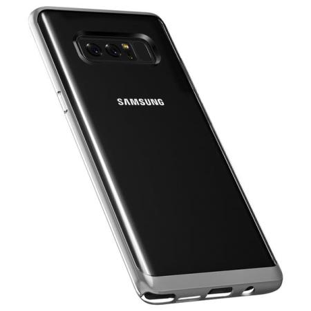 VRS Design Crystal Bumper Samsung Galaxy Note 8 Skal - Stål Silver