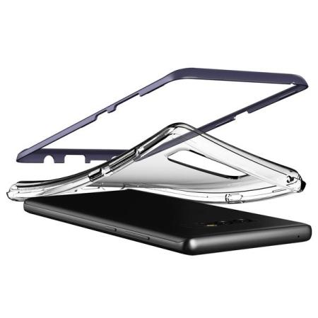 Funda Samsung Galaxy Note 8 VRS Design Crystal Bumper - Gris Orquídea