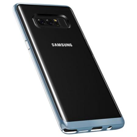 VRS Design Crystal Bumper Samsung Galaxy Note 8 Case - Blue Coral