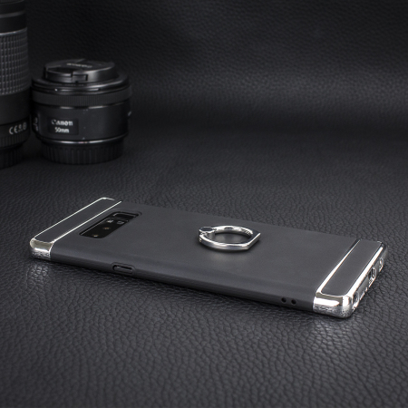 Olixar X-Ring Samsung Galaxy Note 8 Finger Loop Case - Zwart