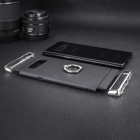 Olixar XRing Samsung Galaxy Note 8 Finger Loop Case - Black