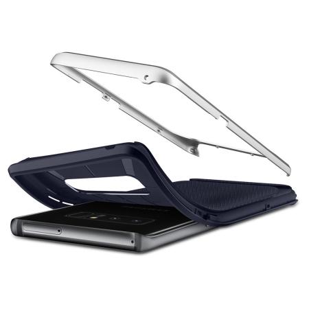 Spigen Neo Hybrid Case Samsung Galaxy Note 8 Hülle - Silberne Arktis