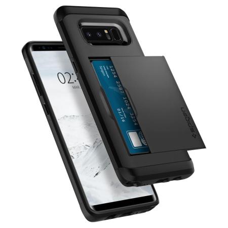 Spigen Slim Armor CS Galaxy Note 8 Hülle in schwarz