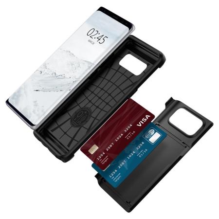 Spigen Slim Armor CS Galaxy Note 8 Hülle in schwarz