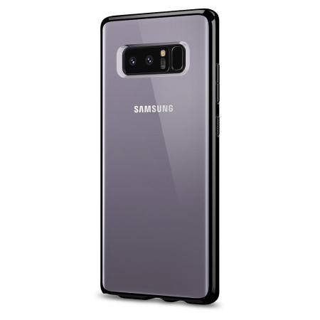 Coque Samsung Galaxy Note 8 Spigen Ultra Hybrid effet bumper – Noire