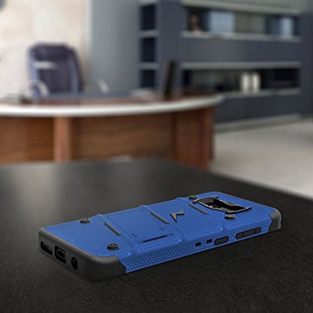 Zizo Bolt Series Samsung Galaxy Note 8 Deksel & belteklemme – Blå
