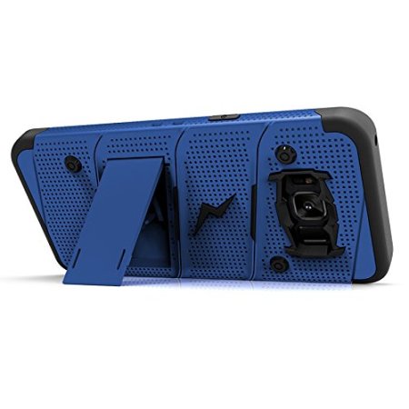 Zizo Bolt Series Samsung Galaxy Note 8 Tough Case & Belt Clip - Blue