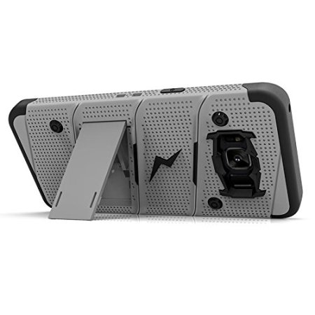 Coque Galaxy Note 8 Zizo Bolt robuste avec clip ceinture – Acier