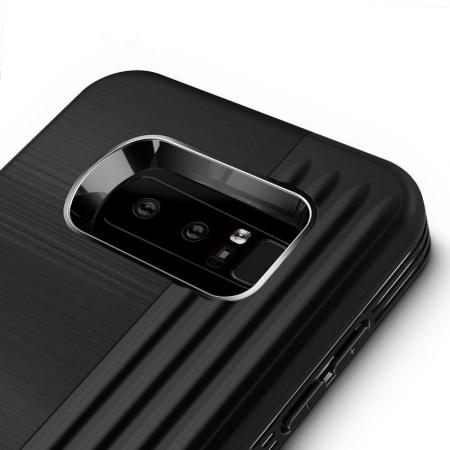 Zizo Retro Samsung Galaxy Note 8 Wallet Stand Case - Black