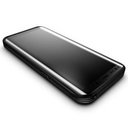 Zizo Retro Samsung Galaxy Note 8 Brieftaschen Stand Hülle - Schwarz