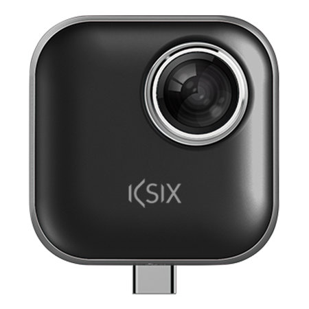 KSIX Full Immersion VR MicroUSB Camera w/ USB-C Adapter - Black