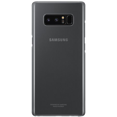 Official Samsung Galaxy Note 8 Clear Cover Deksel - Svart