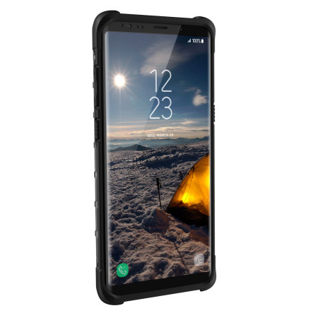 UAG Plasma Samsung Galaxy Note 8 Protective Case - Ice / Zwart