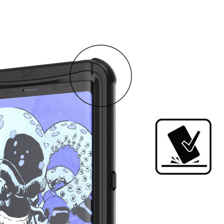 Ghostek Nautical Series Samsung Galaxy Note 8 Waterproof Tough Hülle - Schwarz