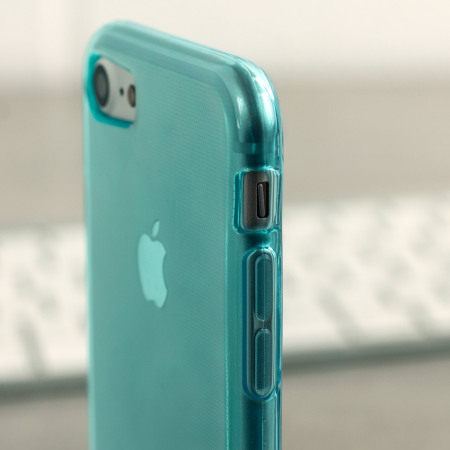 Olixar FlexiShield iPhone 7S Gel Case - Blue