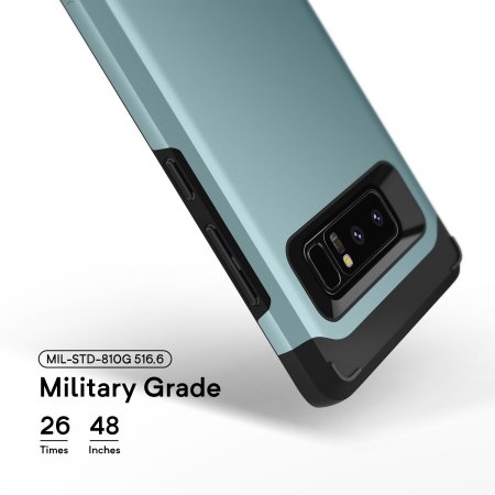 Caseology Galaxy Note 8 Parallax Series Case - Aqua Green