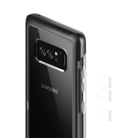 Caseology Galaxy Note 8 Skyfall Series Case - Mat Zwart