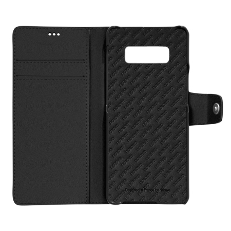 Noreve Tradition B Samsung Galaxy Note 8 Leather Wallet Case - Black