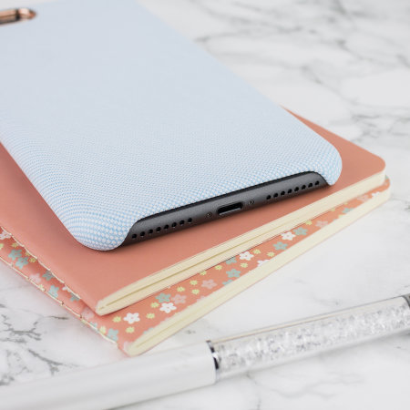 LoveCases Pretty in Pastel iPhone 8 Plus Jeans-Designer-Hülle - Blau