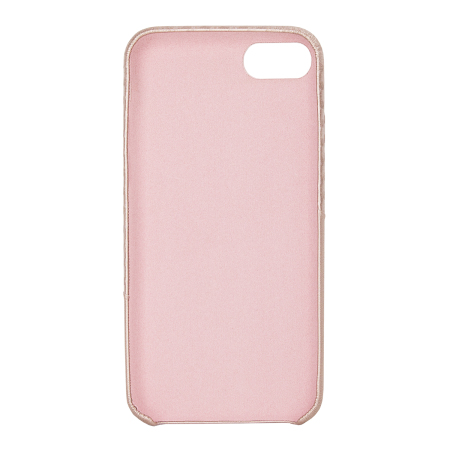 Coque iPhone 8 / 7 Olixar effet carbone avec range carte – Or rose