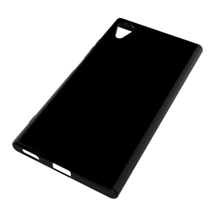 Olixar Flexishield Sony Xperia XA1 Plus Geeli kotelo - Musta