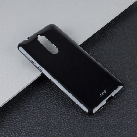 Olixar FlexiShield Nokia 8 Gel Case - Solid Black