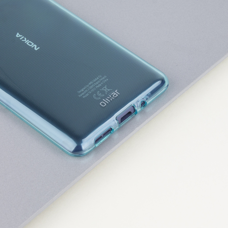 Olixar FlexiShield Case Nokia 8 Hülle in Blau